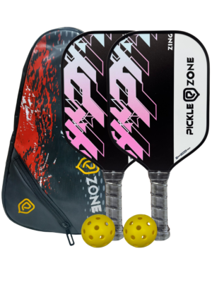 Zing T300 13MM Carbon Fiber Pickleball Paddles Set of 2