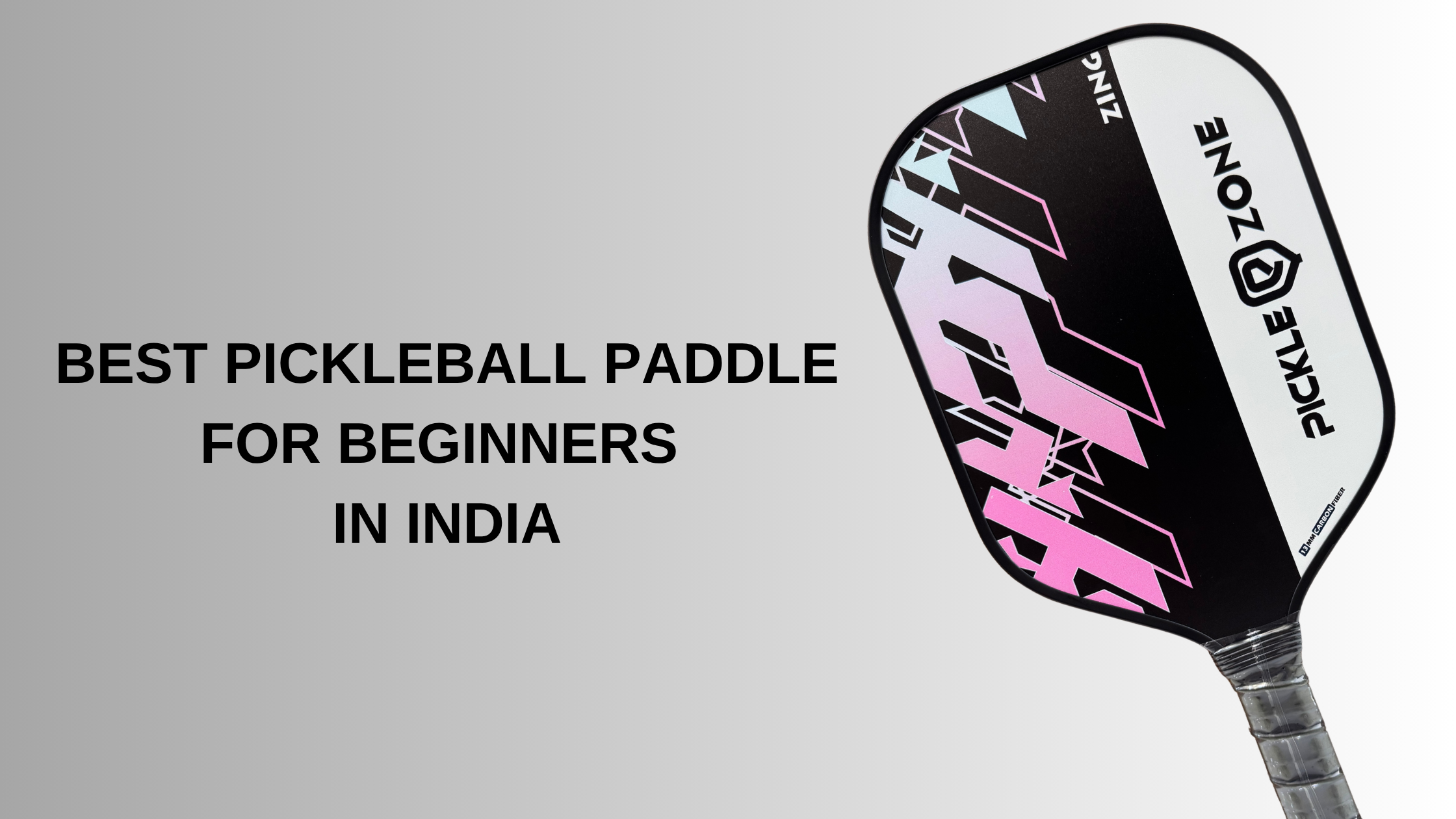 best pickleball paddle for beginners in India